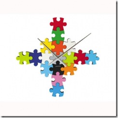 horloge puzzle