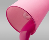 Lampe à poser Peinture fushia Lampe à poser design
