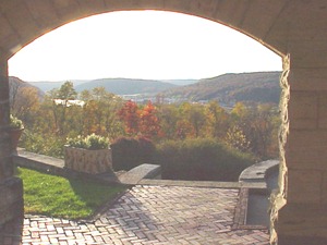 View in back of castle
