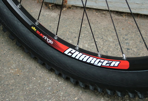 Charger rim closeup