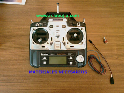 Futaba FF7 conversion a 2.4 Ghz