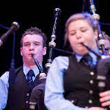 Inveraray & District Pipe Band at Celtic Connections 2010