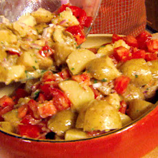 Warm Potato-Tomato Salad with Dijon Vinaigrette