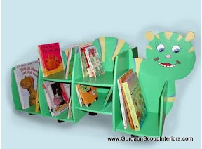 Nice wall book shelf for nursury kids.