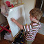 David the artist in the studio. What technique! &ndash; 05-Jun-2010