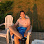 Joe, sunset at the cottage beach, Vacation Day 5. &ndash; 04-Aug-2010