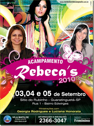 Cartaz Rebecas 05-09 Cartaz Rebecas 05-09