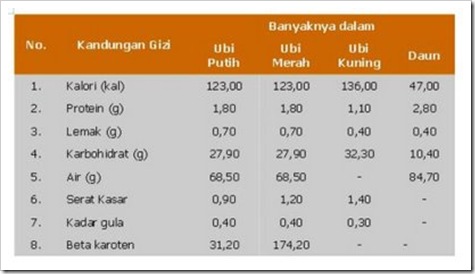 Ubi Jalar Gizi