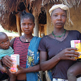  &ndash; Women with medicines for their sick babies. .....Dec. 2, 2007…. © 2007 NHA Photos