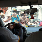  &ndash; Driving a car in Freetown…. © 2007 NHA Photos