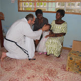  &ndash; Blessing of neighbors at St. Laurence House© 2008 NHA Photos, James B. Mansaray, photographer. September 2008....