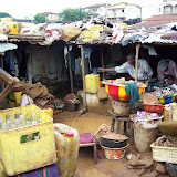  &ndash; Flood Damage: Kroo Bay cleans up after flood. …. © 2008 September NHA Media Photos, Salu Bangura, photographer.