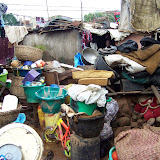 &ndash; Flood Damage: Kroo Bay cleans up after flood. …. © 2008 September NHA Media Photos, Salu Bangura, photographer.