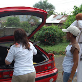  &ndash; Loading up the car with medications, medical supplies, etc to take to Kroo Bay Clinic..…. © 2008 September NHA Media Photos, James B. Mansaray photographer.