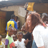  &ndash; Vicki and Kroo Bay Children, . …. © 2008 September NHA Media Photos, James B. Mansaray, photographer.