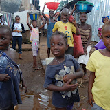  &ndash; Seeing the kids and the needs at Kroo ..…. © 2008 September NHA Media Photos, James B. Mansaray photographer.