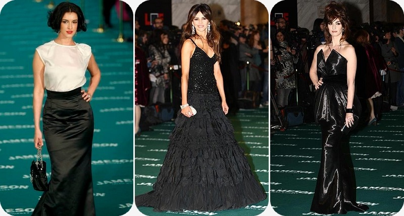 Blanca Romero de Carolina Herrera, Goya Toledo de Elie Saab, Paz Vega de Hannibal Laguna Blanca Romero de Carolina Herrera, Goya Toledo de Elie Saab, Paz Vega de Hannibal Laguna