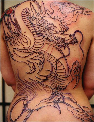 dragon tattoo art. Trend Dragon Tattoo Idea