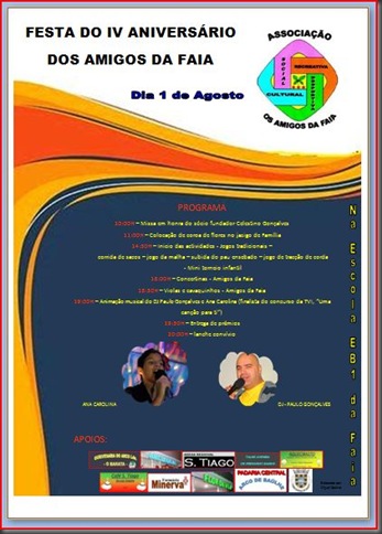 panfleto da festa para o blog