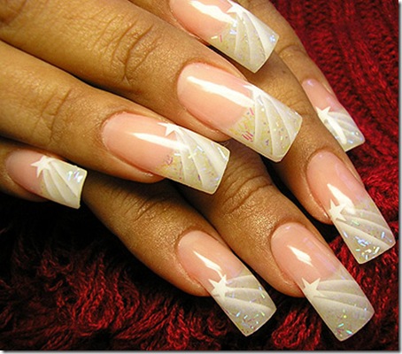white nail designs - white nail designs ideas