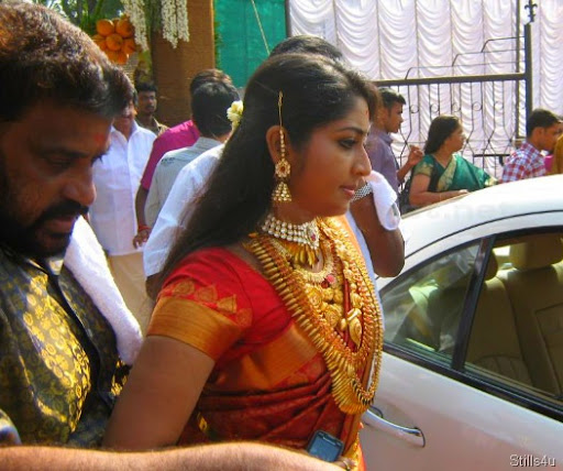 south indian wedding reception hairstyles
