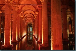 Inside Basilica Cisterns