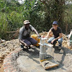 Unser neuer Brunnen in Bongol wird bald fertig.JPG - Der Brunnen ist fertig. Tiefe 9m!