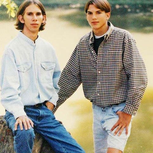 ashton kutcher twin brother died. Maybe cause my twin brother