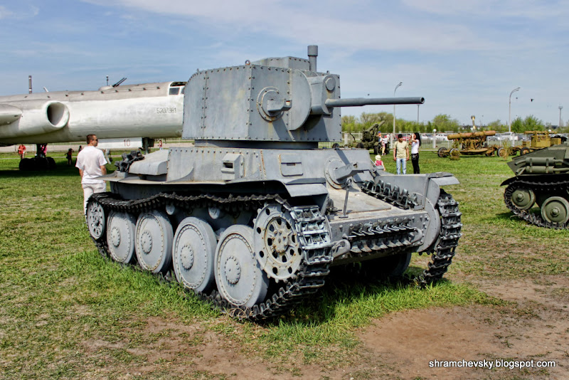Czech Tank PzKpfw 38t Чешский Танк PzKpfw 38t Технический Музей Тольятти