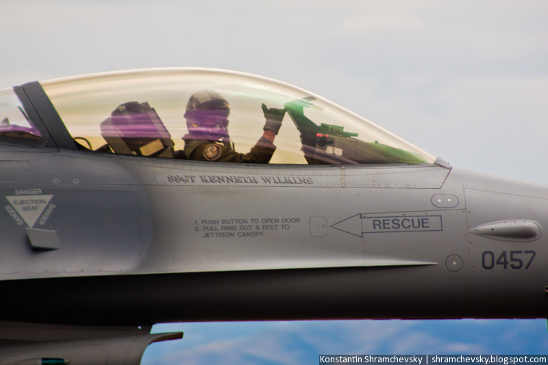 USAF General Dynamics F-16 Fighting Falcon ВВС США Дженерал Дайнемикс Ф-16 Файтинг Фэлкон Сокол