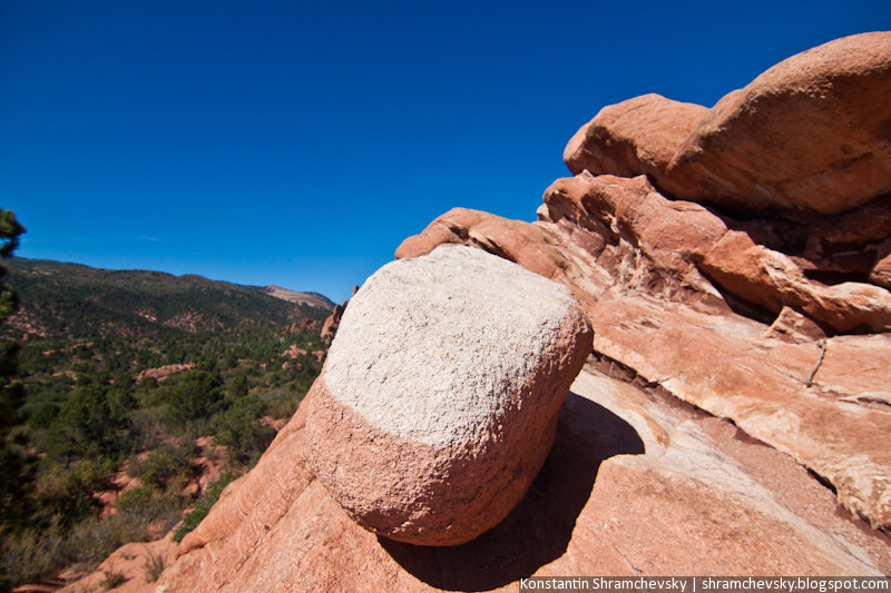 USA Colorado Springs Garden Of The Gods США Колорадо Спрингс Сад Богов