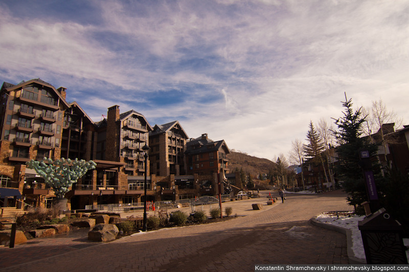 USA Colorado Vail Ski Resort США Колорадо Вэйл Горы Лыжный Курорт
