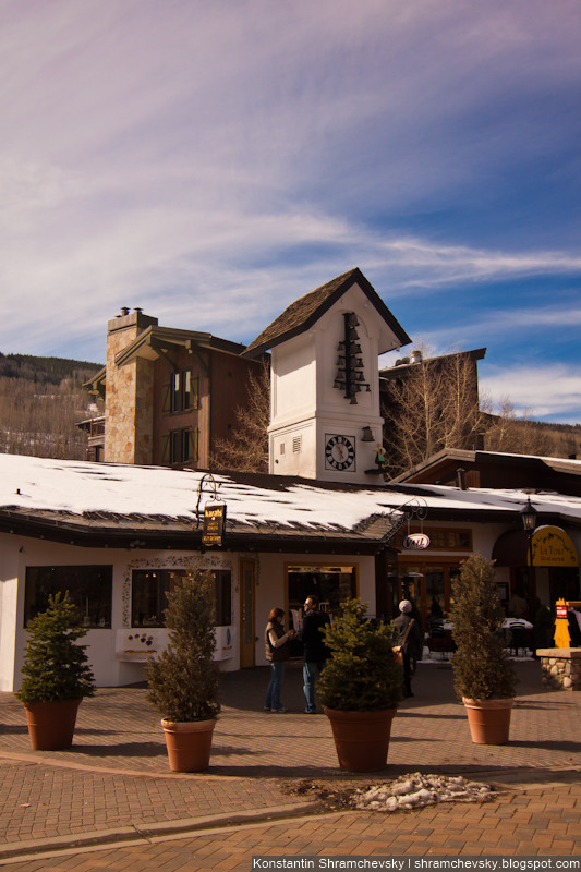 USA Colorado Vail Ski Resort США Колорадо Вэйл Горы Лыжный Курорт