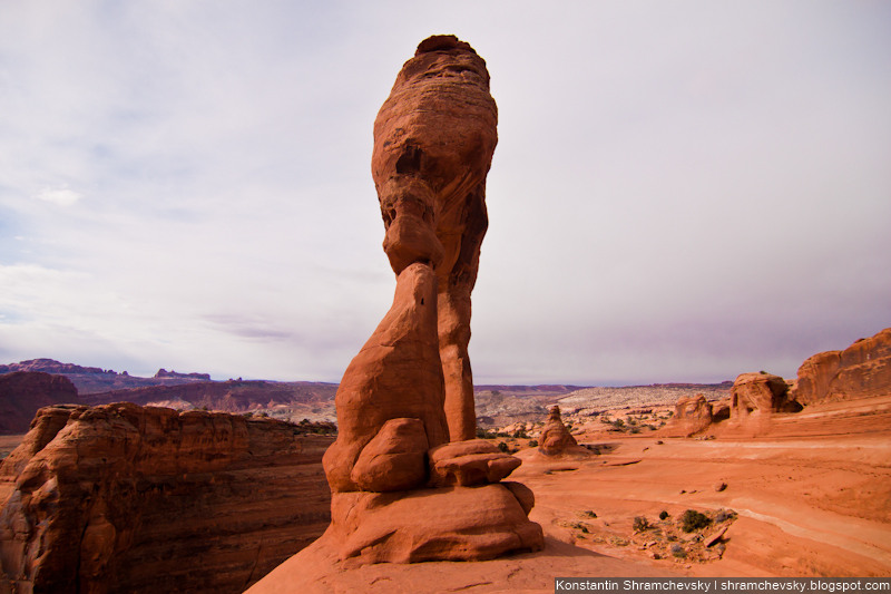 USA Utah Moab Arches National Park Delicate Arch США Юта Моаб Национальный Парк Арки Деликатная Нежная Арка
