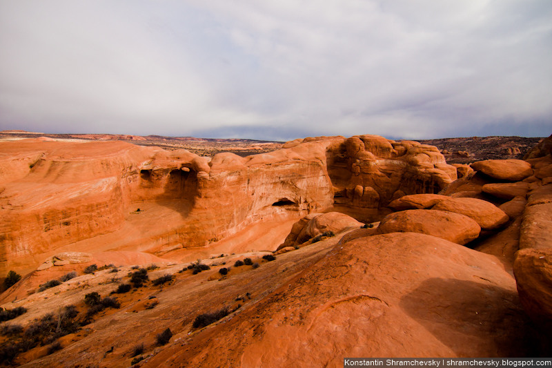 USA Utah Moab Arches National Park Delicate Arch США Юта Моаб Национальный Парк Арки Деликатная Нежная Арка