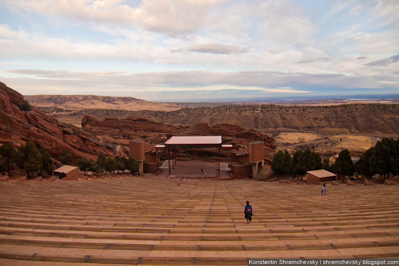 USA Colorado Denver Red Rocks Amphitheater США Колорадо Ред Рокс Красные Скалы Амфитеатр