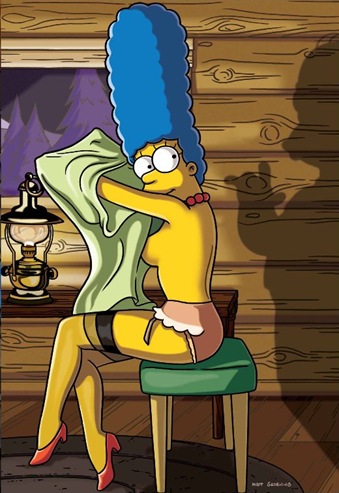 Marge simpson playboy 2