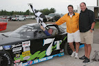 Heat race winner #7T Jeff Dunford