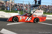 First OSCAAR heat race win for #16 Rob Bickle, Peterborough Speedway, August 30, 2008