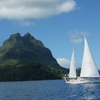 Und auf zu den Cook Islands! Asolare auf der Startlinie.