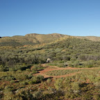 Unser Campingplatz in den Redbanks. Weit und breit niemand sonst.