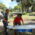 Der Profi gibt Verbesserungsanweisungen...