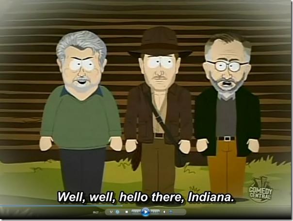 George Lucas, Indiana Jones and Steven Spielberg