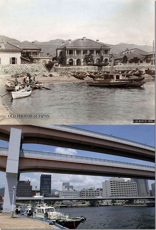 Fotos do Japão antes e depois