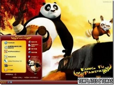  Download   Tema Kung Fu Panda para win xp