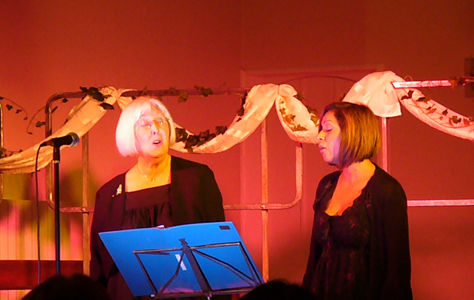 Dorothy Brooker and Natalie Long (singers)