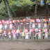Behind the Zojoji Temple. These little statues symbolize still-born children.