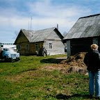 In Lithuania, someone's farm