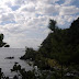 Picture from the sea. I took this little path down, but when I climbed up again, I hit my head on a branch VERY hard. A week later I still had a lump on my head :(