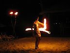 girl fire dance